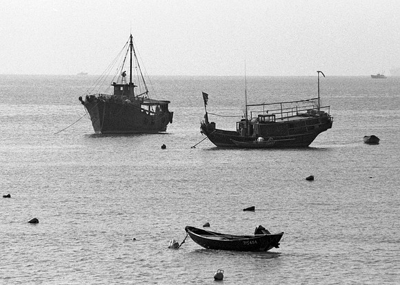 Boats in Silhouette