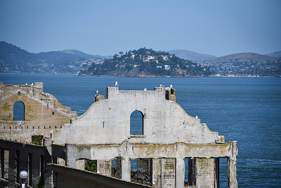 Angel Island From Alcatraz