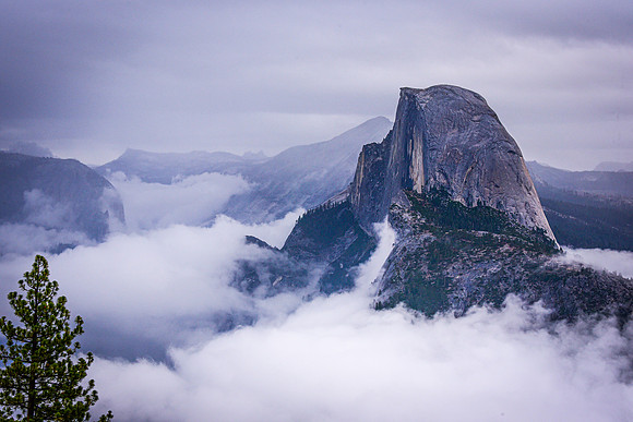 Half Dome From Glacier Point4