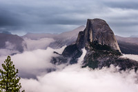 Half Dome From Glacier Point Color