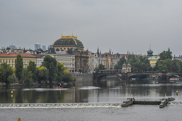 National Theater as seen from the River