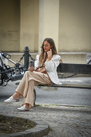 Woman on Phone
