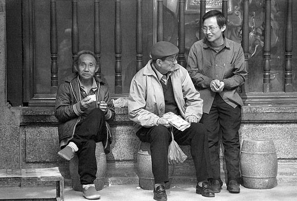 Three Men, Beijing 2003