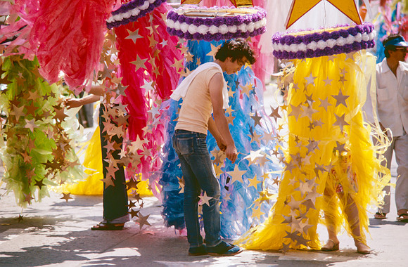 Parade Decorations Misawa Japan 1976
