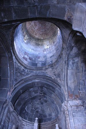 Inside the domes
