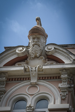 Architectural Detail in Old Town Batumi
