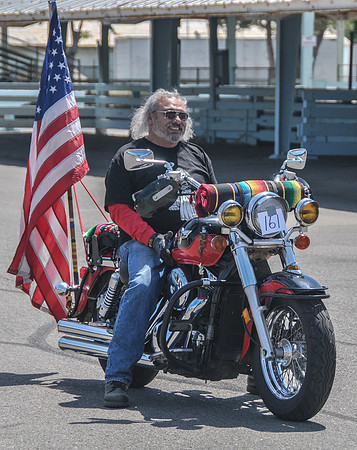 Patriotic Biker