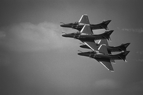 Blue Angels in Formation