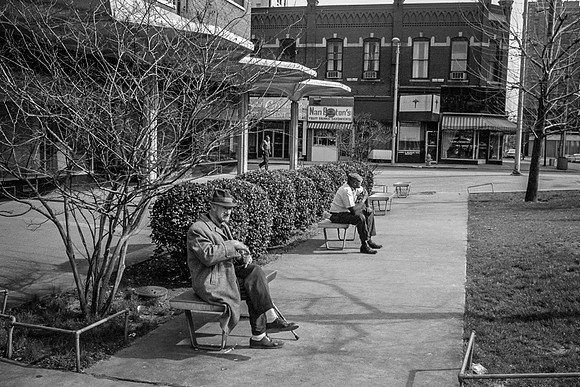 Old Men on Benches