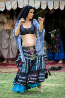 Belly Dancer with Finger Cymbals