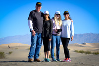 Dad and Girls on the Dunes