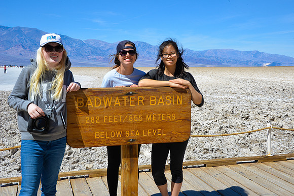 The Girls at Badwater