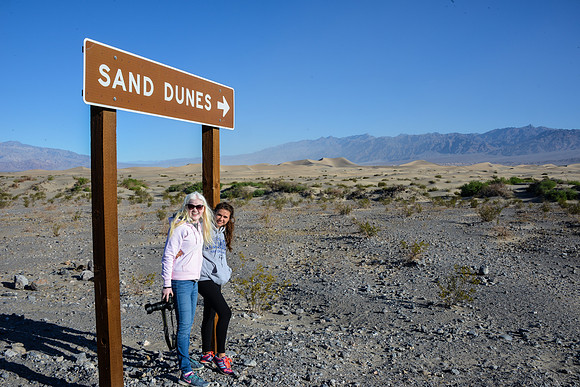 Leah and Nataliya at the Dunes