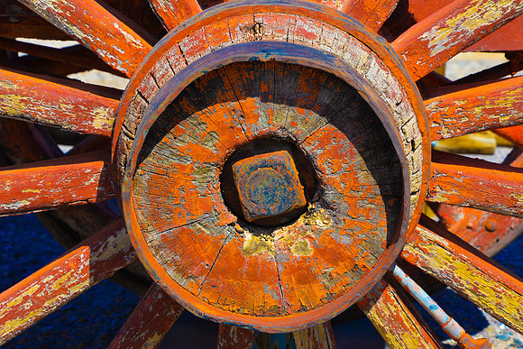 Death Valley Wagon Wheel