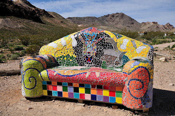 Mosaic Couch, Rhyolite