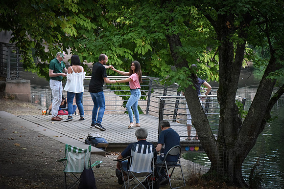Dancing at the River