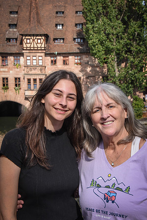 Monia and Mary Anne in Nuremberg