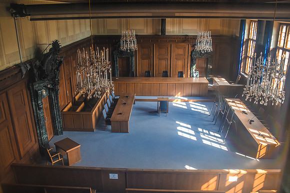 Courtroom, Palace of Justice in Nuremberg-2