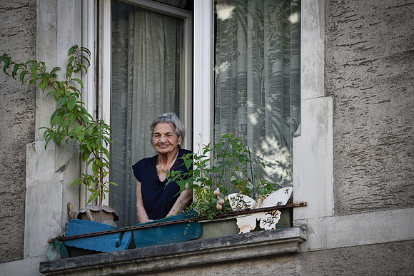 Smile from the window above 2