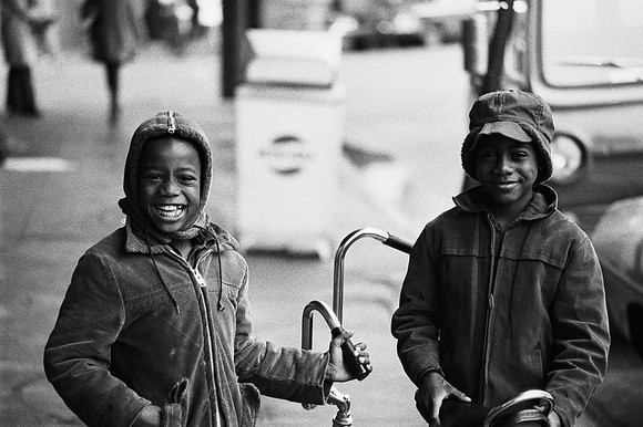 Boys with a Bike