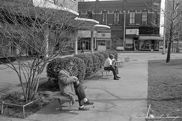Old Men on Benches