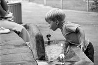 Boy at the Fountain, Jackson, Miss