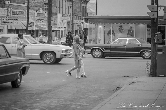 Meridian Street Scene 1973