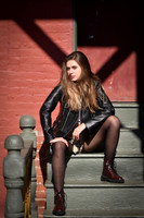 Nataliya on the Steps