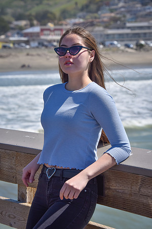 Anel on  Cayucos Pier
