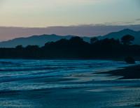 Dusk in San Simeon