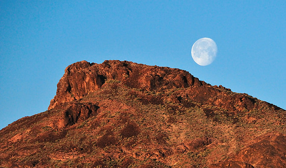 Death Valley Moon