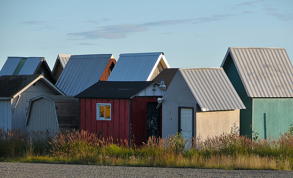 Alaska Float Plane Sheds