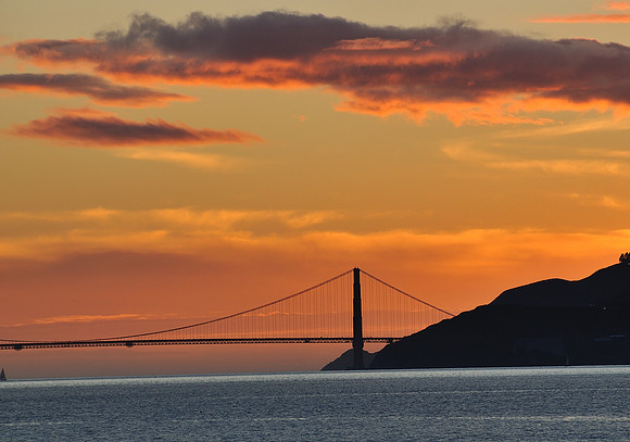 Golden Gate Sunset
