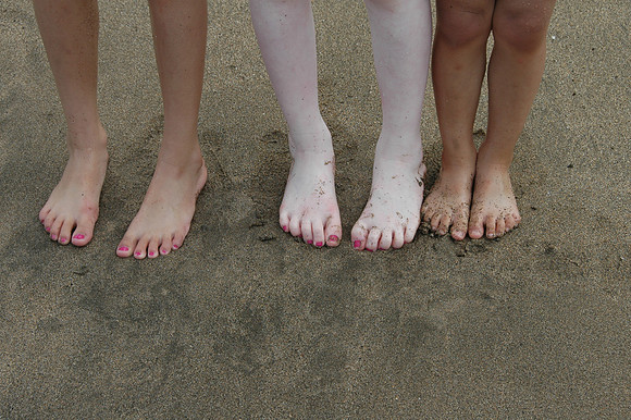 Toes in the Sand