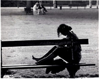 Girl on a Bench