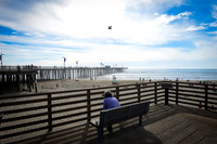 Enjoying the Pier