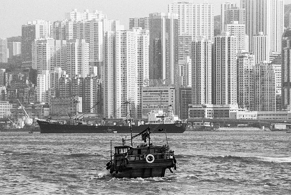 Hong Kong Harbor 1975