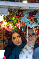 Girls in Flower Crown Booth