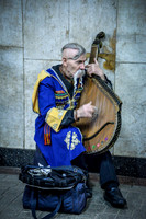 Ukrainian Musician in Kiev Subway