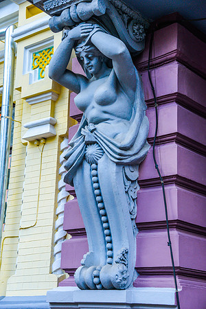 Building Detail. Kiev