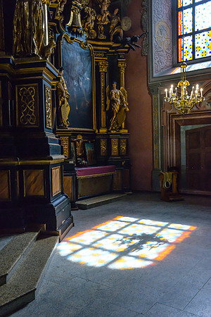 Chandelier in Sunlight