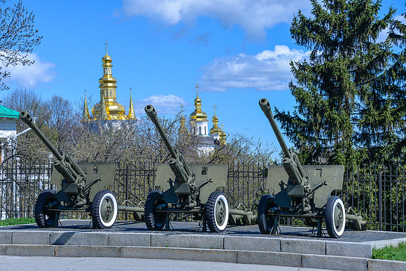 Golden Spires and Cannons