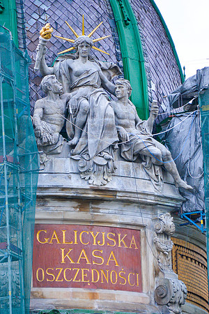 Statue of Liberty in Lviv