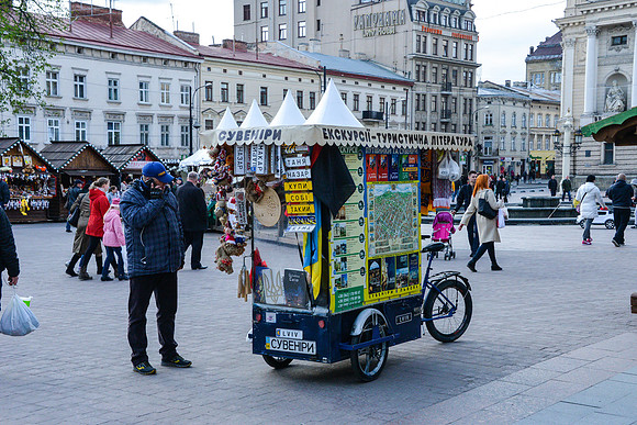 Lviv Street Vendor