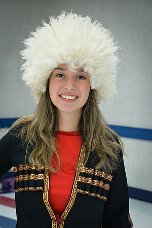Nini in Georgian hat